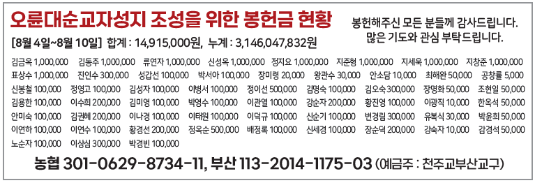 오륜대순교자성지 조성을 위한 봉헌금 현황0818.png