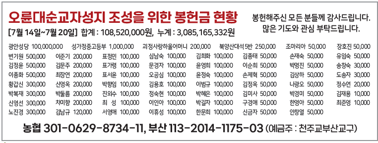 오륜대순교자성지 조성을 위한 봉헌금 현황0728.png